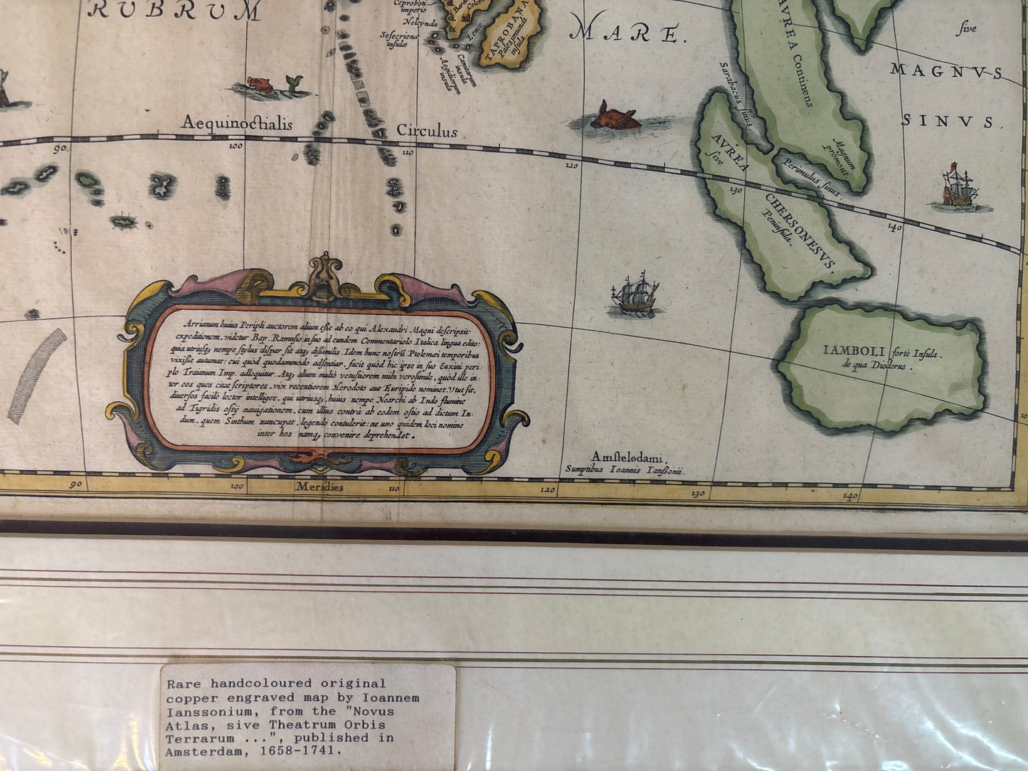 Erythraei Sive Rubri Maris Periplus (Voyage Around the Erythraean) - Ortelius c.1597