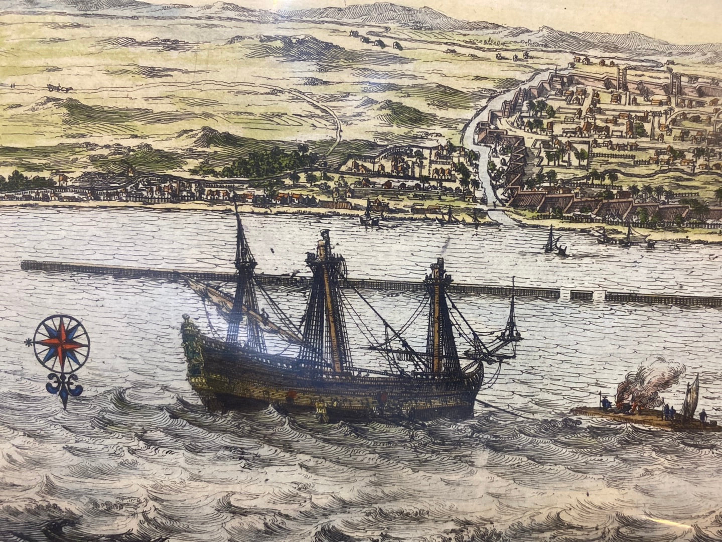 La Ville de Bantam - Van der Aa 1725
