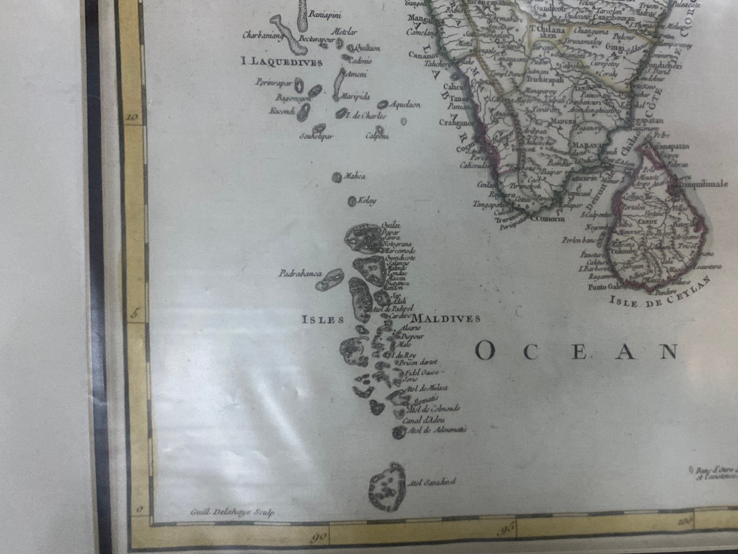 Les Indes orientales - 1751 Robert de Vaugondy