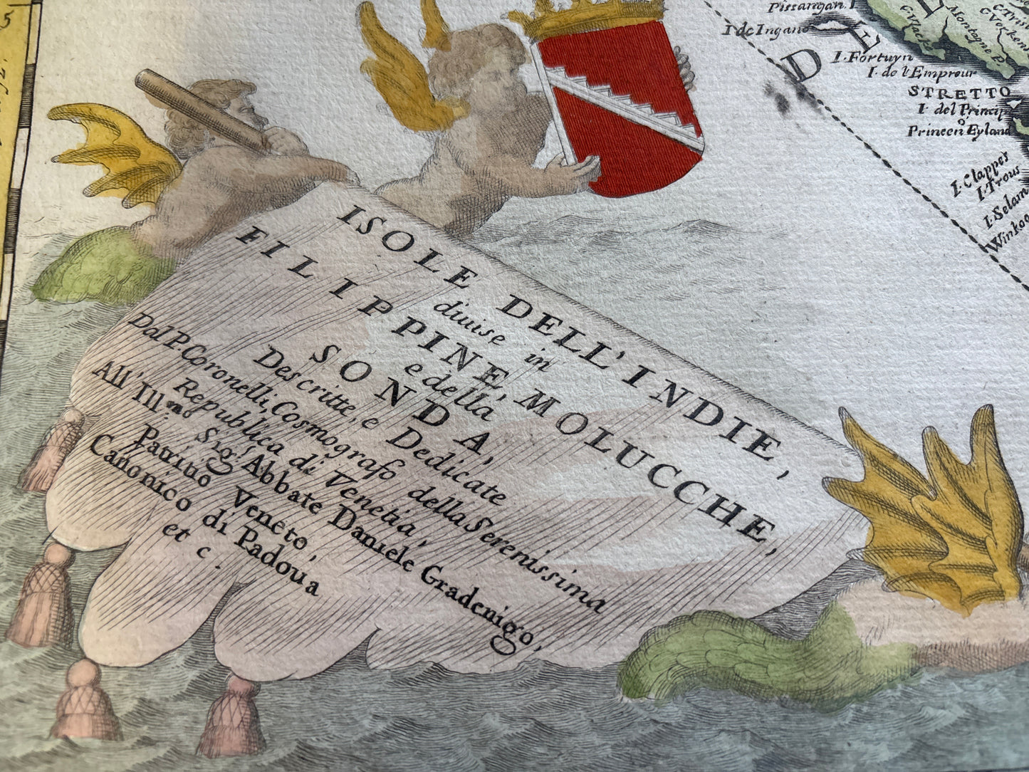 Isole Dell’Indie (The East Indies, Philippines & Early Singapore Straits) - Coronelli c. 1690