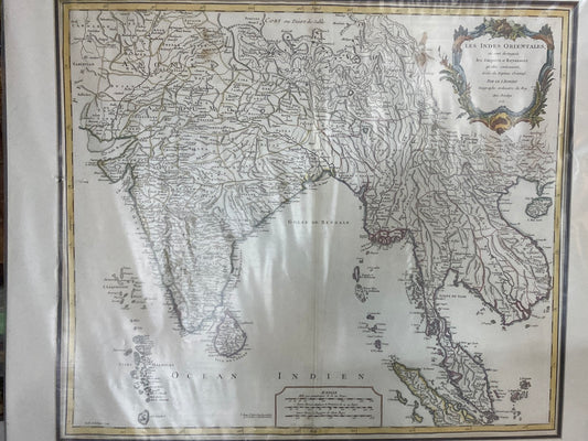 Les Indes orientales - 1751 Robert de Vaugondy
