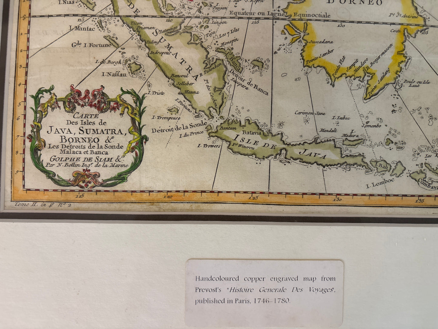 Java, Sumatra, Borneo & Straits of Sunda - Bellin c.1748