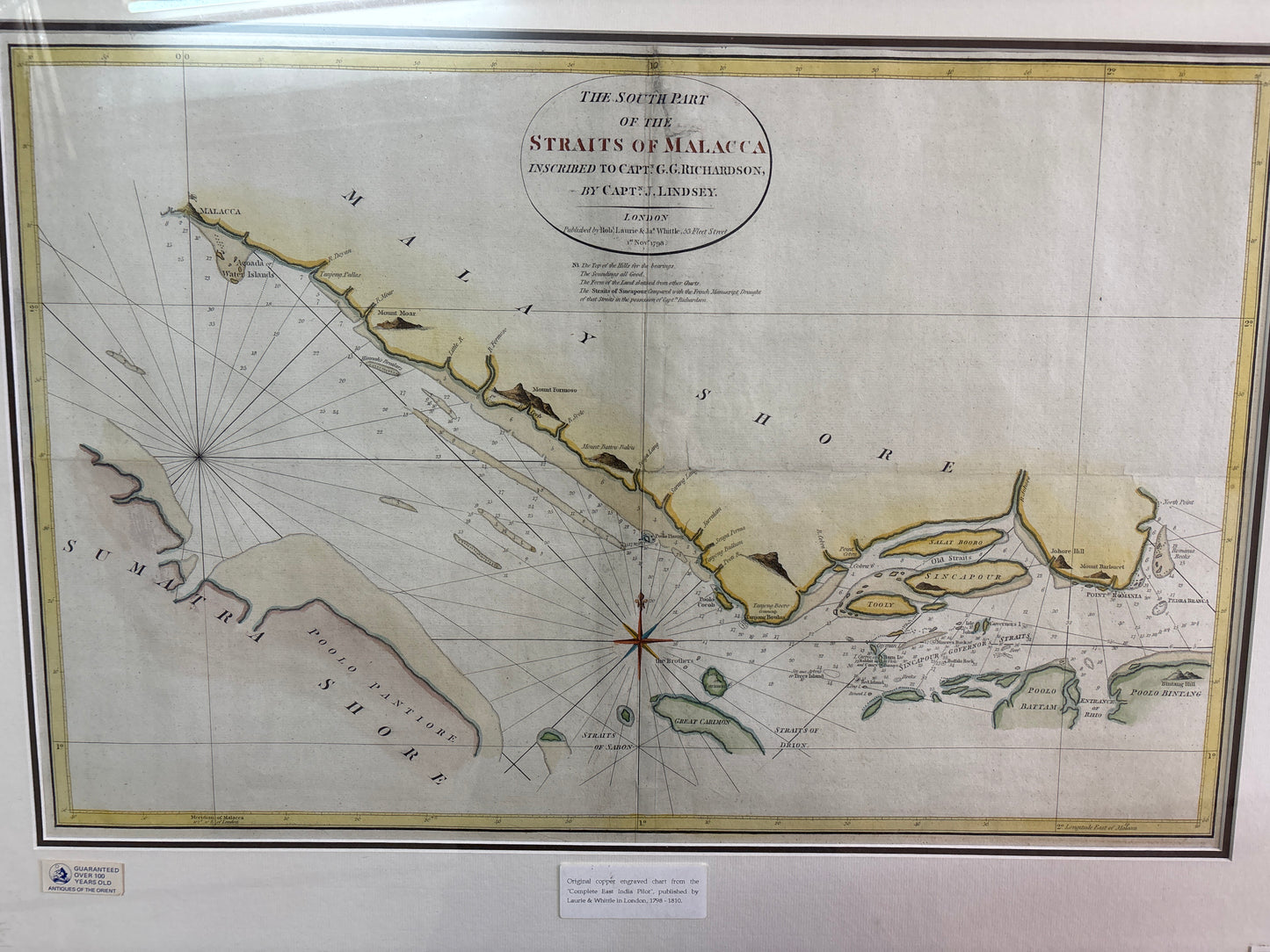 Straits of Malacca - Lindsey 1798