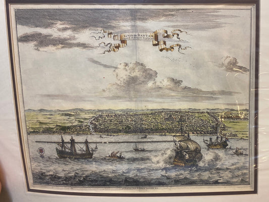 La Ville de Bantam - Van der Aa 1725