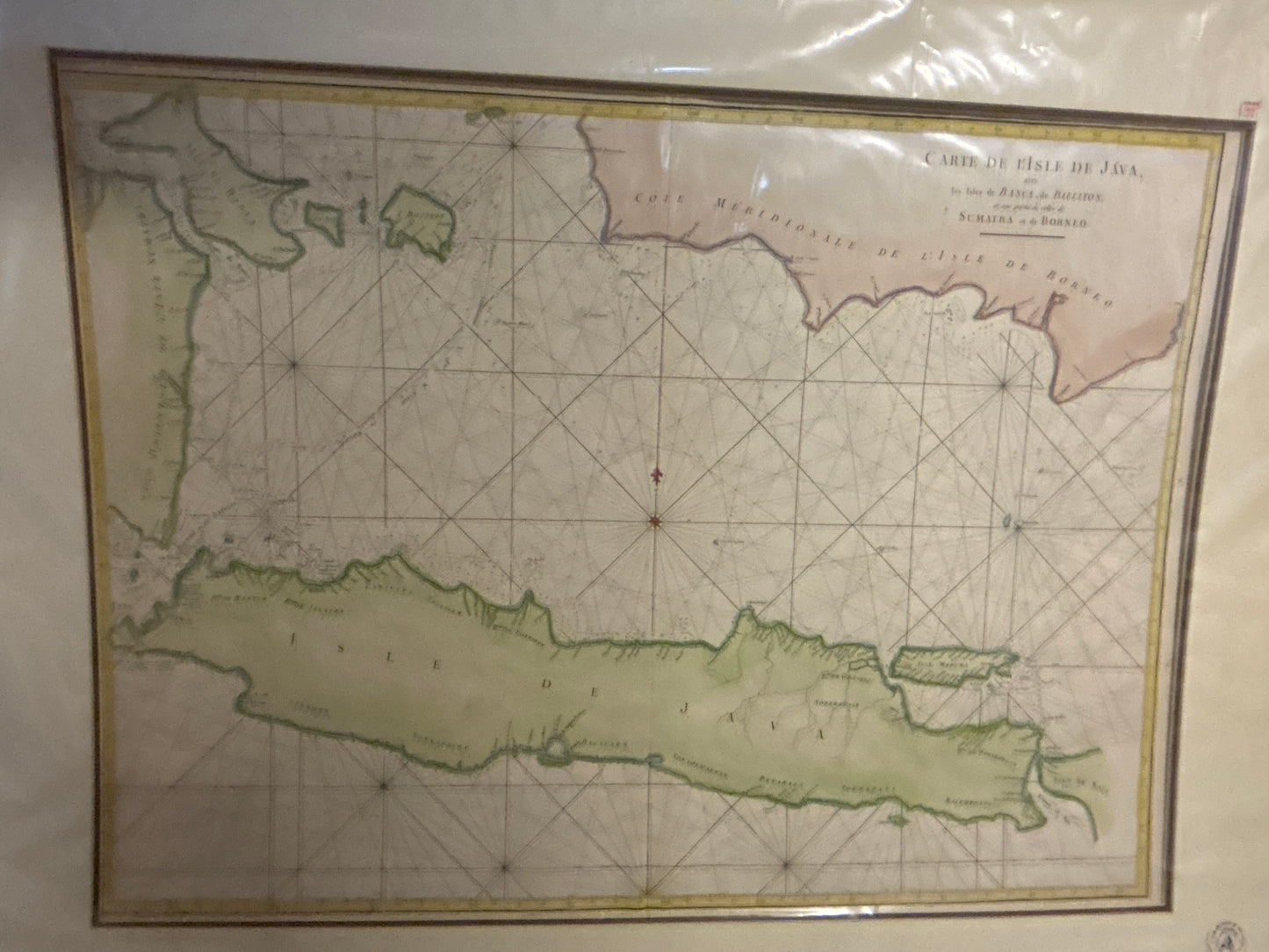 Map of Java - Bellin c. 1750
