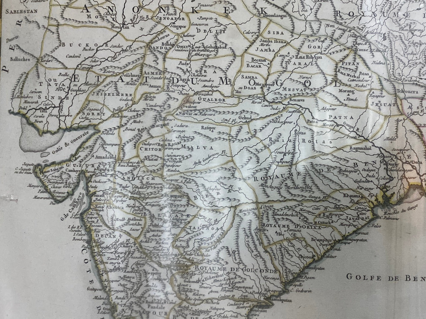 Les Indes orientales - 1751 Robert de Vaugondy