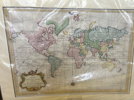 Essay d'une Carte Reduite - Bellin 1748