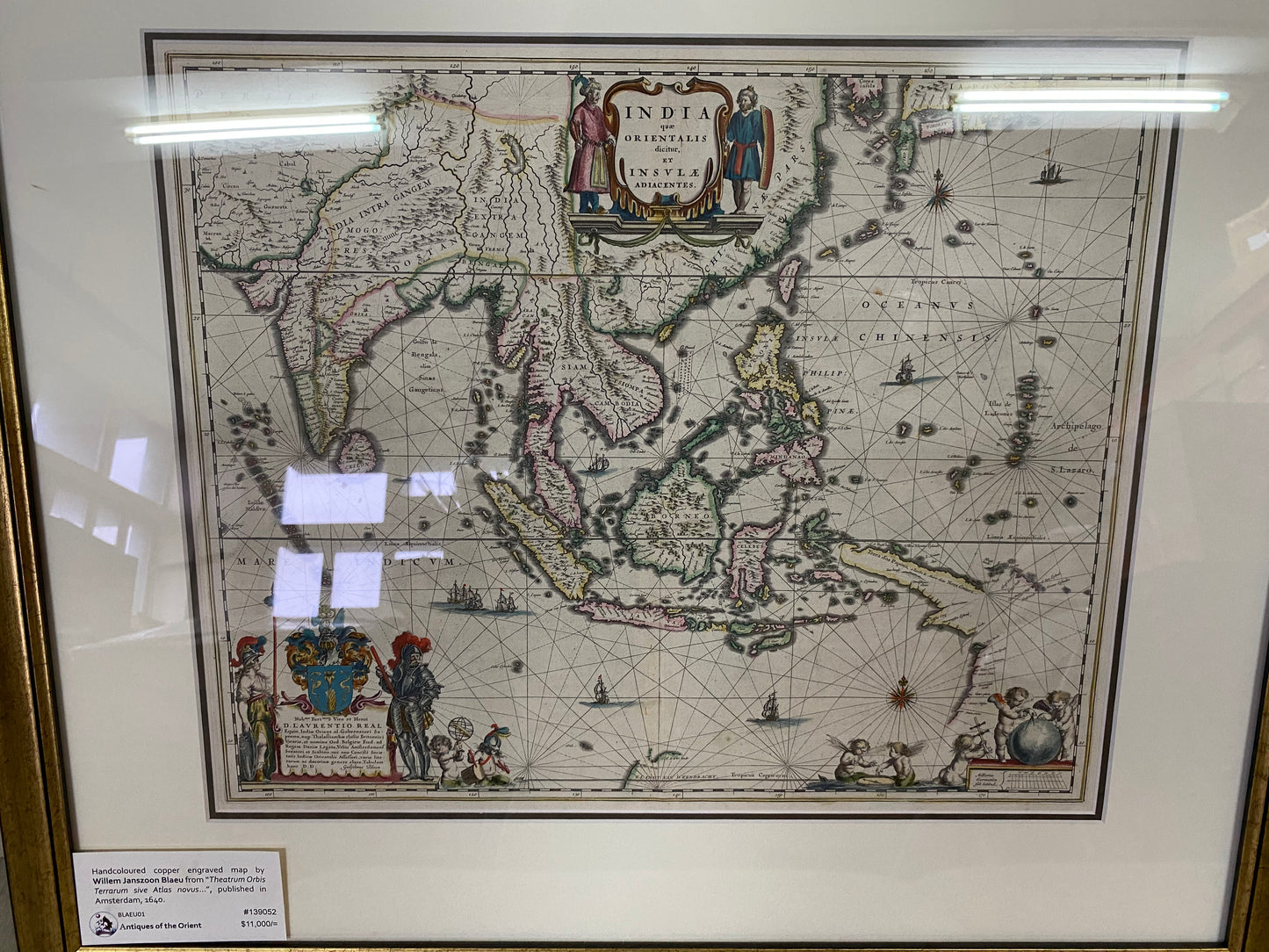 India Quae Orientalis - Bleau 1640
