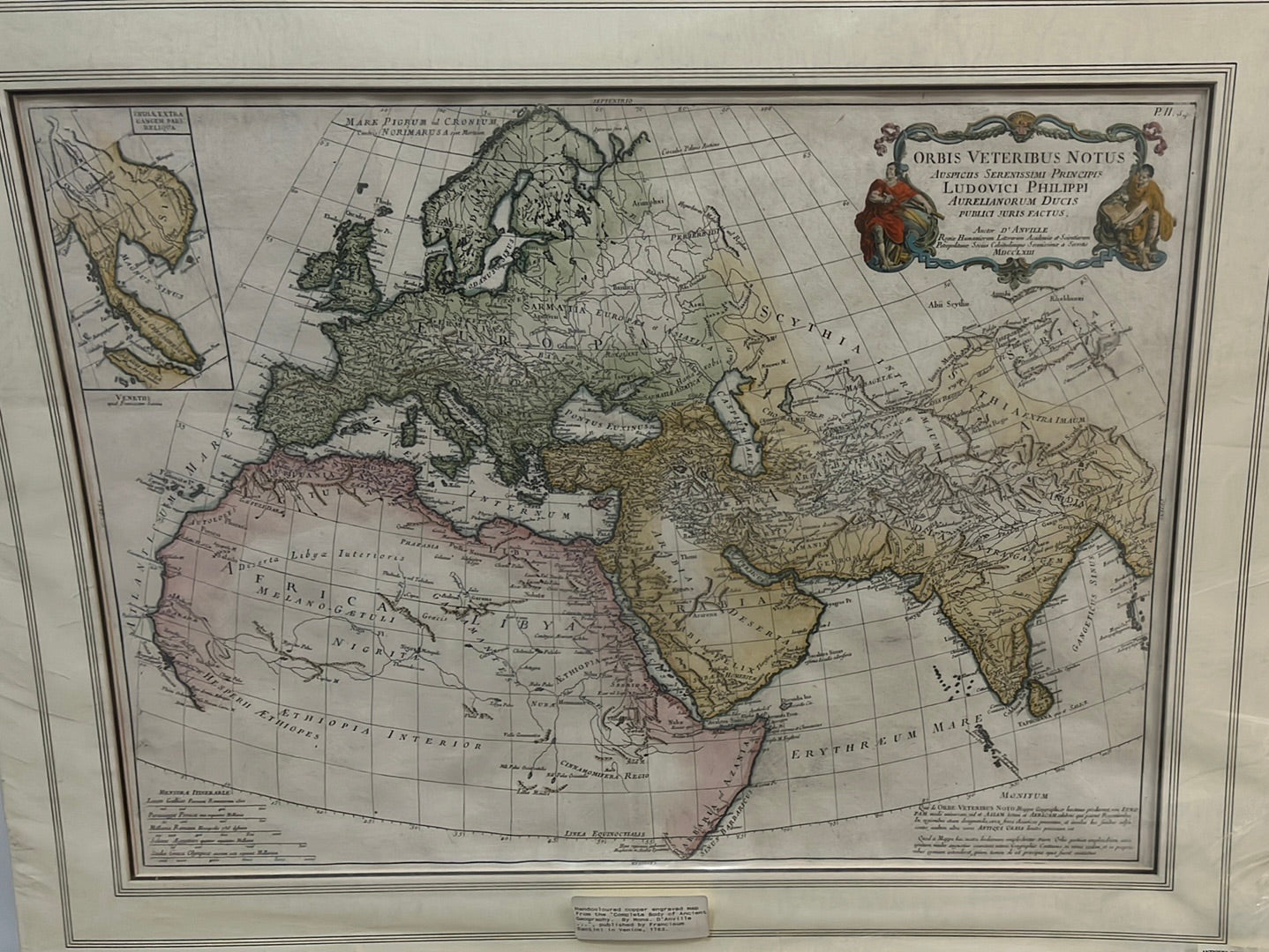 Orbis Veteribus Notus - D’Anville 1763