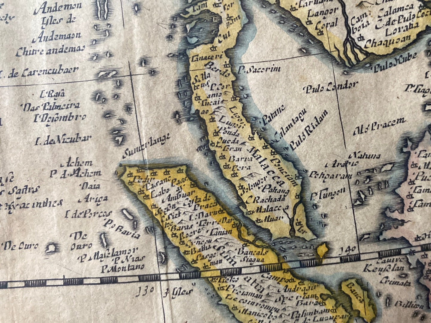 Carte de L’Asie - 1640 Van Lochom