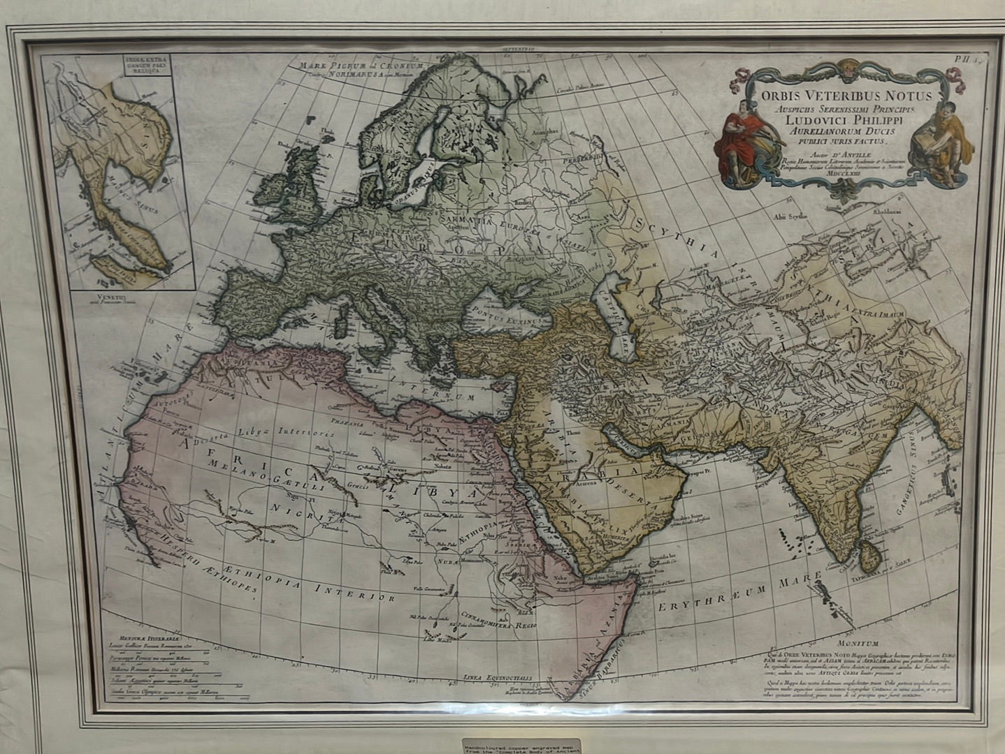 Orbis Veteribus Notus - D’Anville 1763
