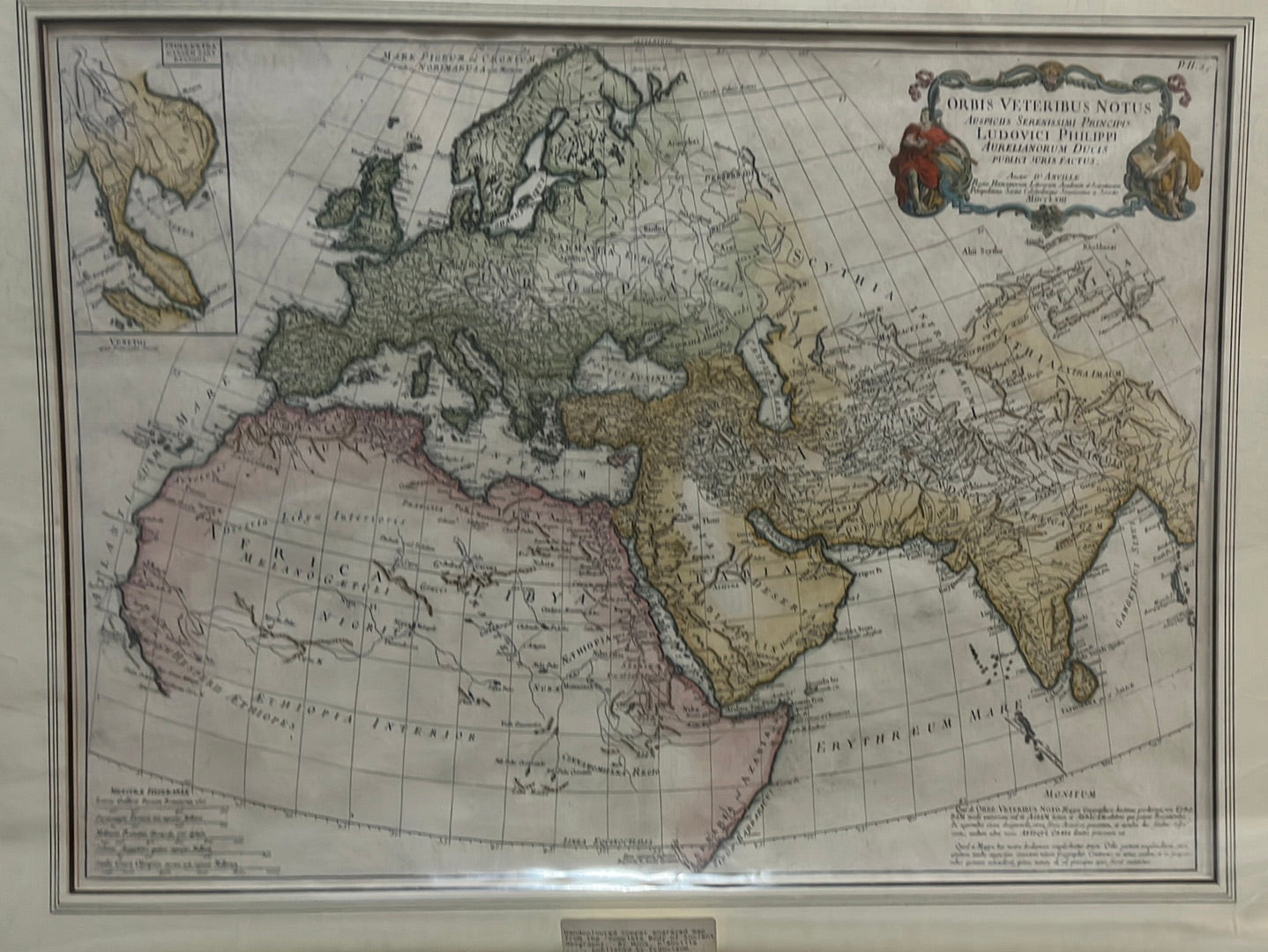 Orbis Veteribus Notus - D’Anville 1763