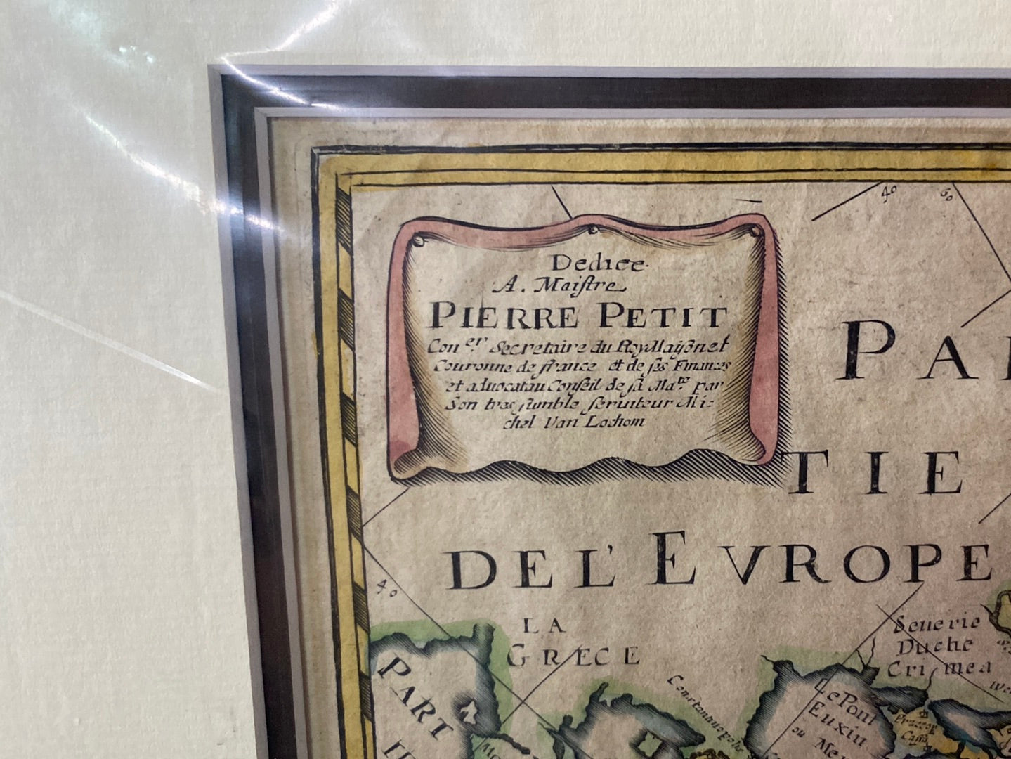 Carte de L’Asie - 1640 Van Lochom