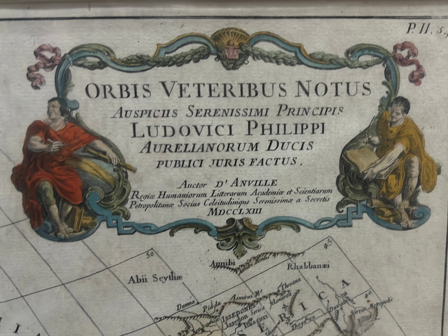 Orbis Veteribus Notus - D’Anville 1763