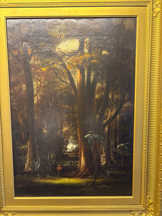 Inch Clutha Bush, Otago - JT Thomson 1868