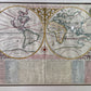 World Map (Map Monde) - Chatelain c. 1705-1720