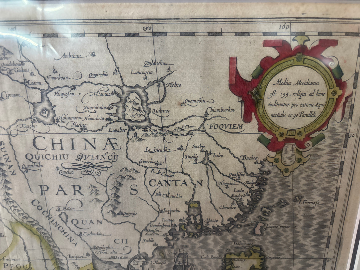 India Orientalis (The East Indies) -  Hondius 1606