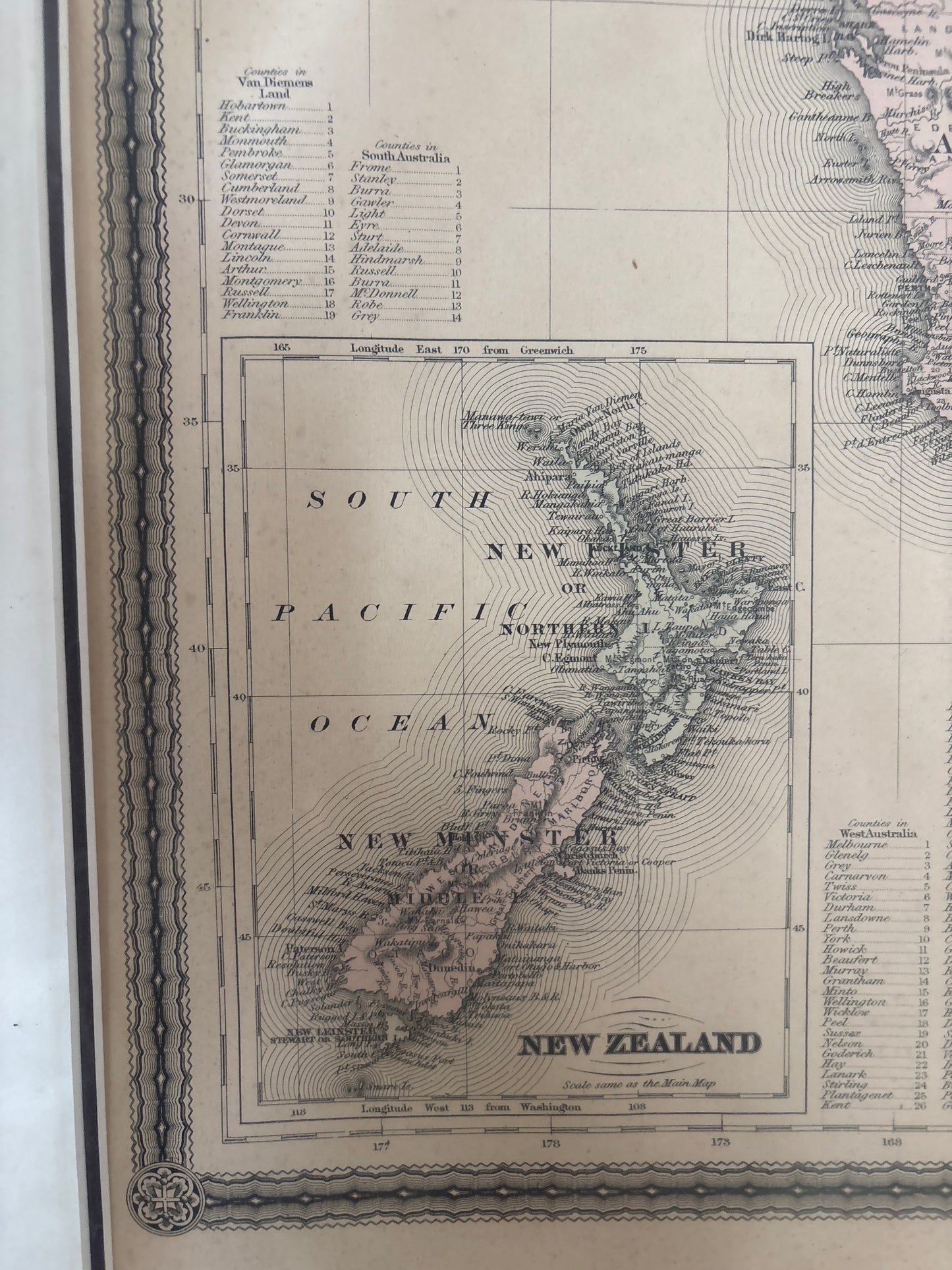 Australia and East Indies - Johnson 1867