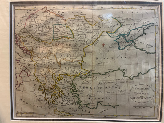 Turkey in Europe and Hungary c.1740