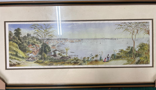 George Town View - framed