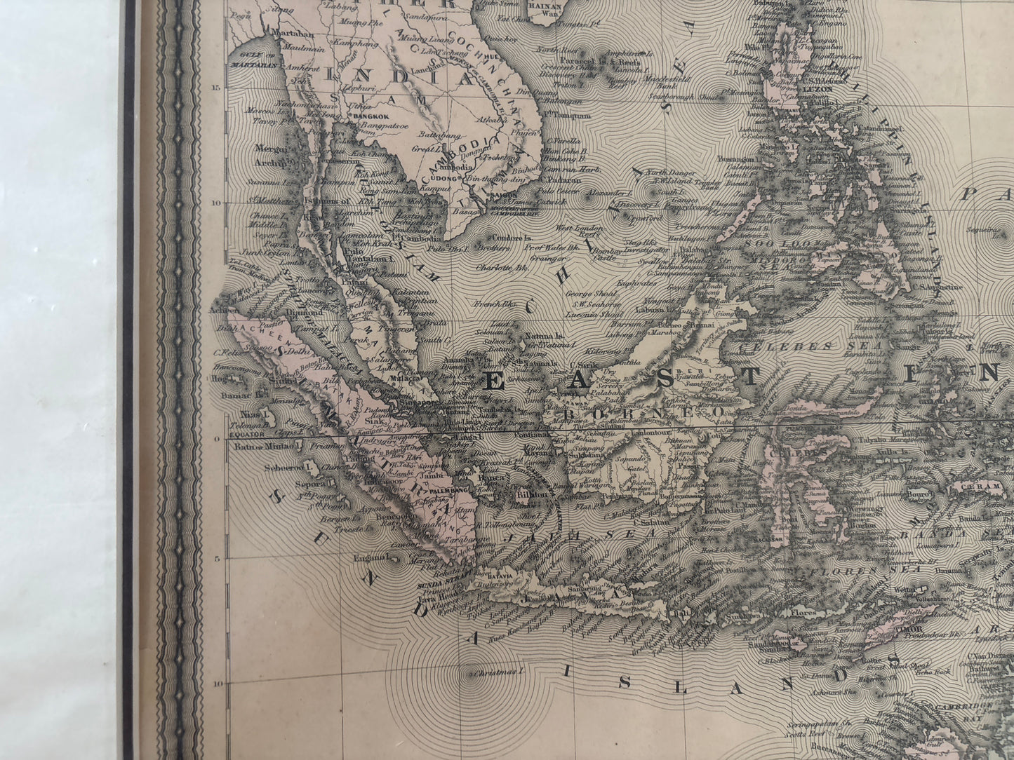 Australia and East Indies - Johnson 1867