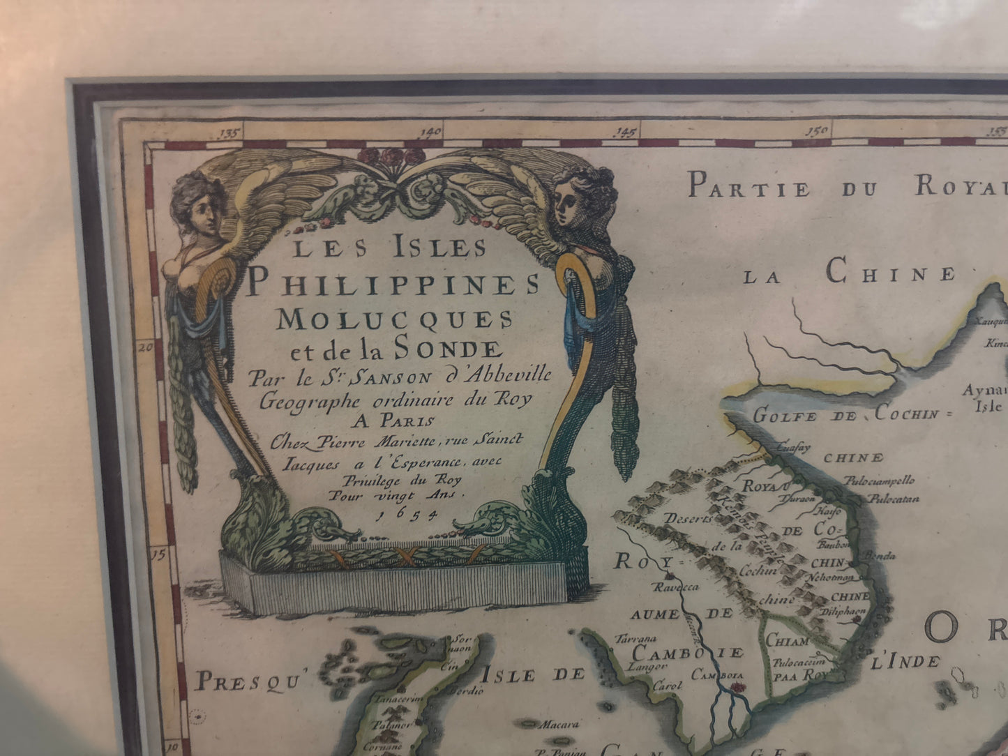 Les Isles Philippines Molucques et de la Sonde - Sanson 1654