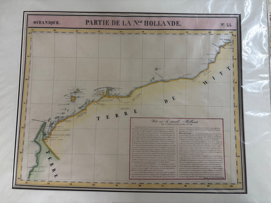 North West Coast of Australia - Vandermaelen 1827