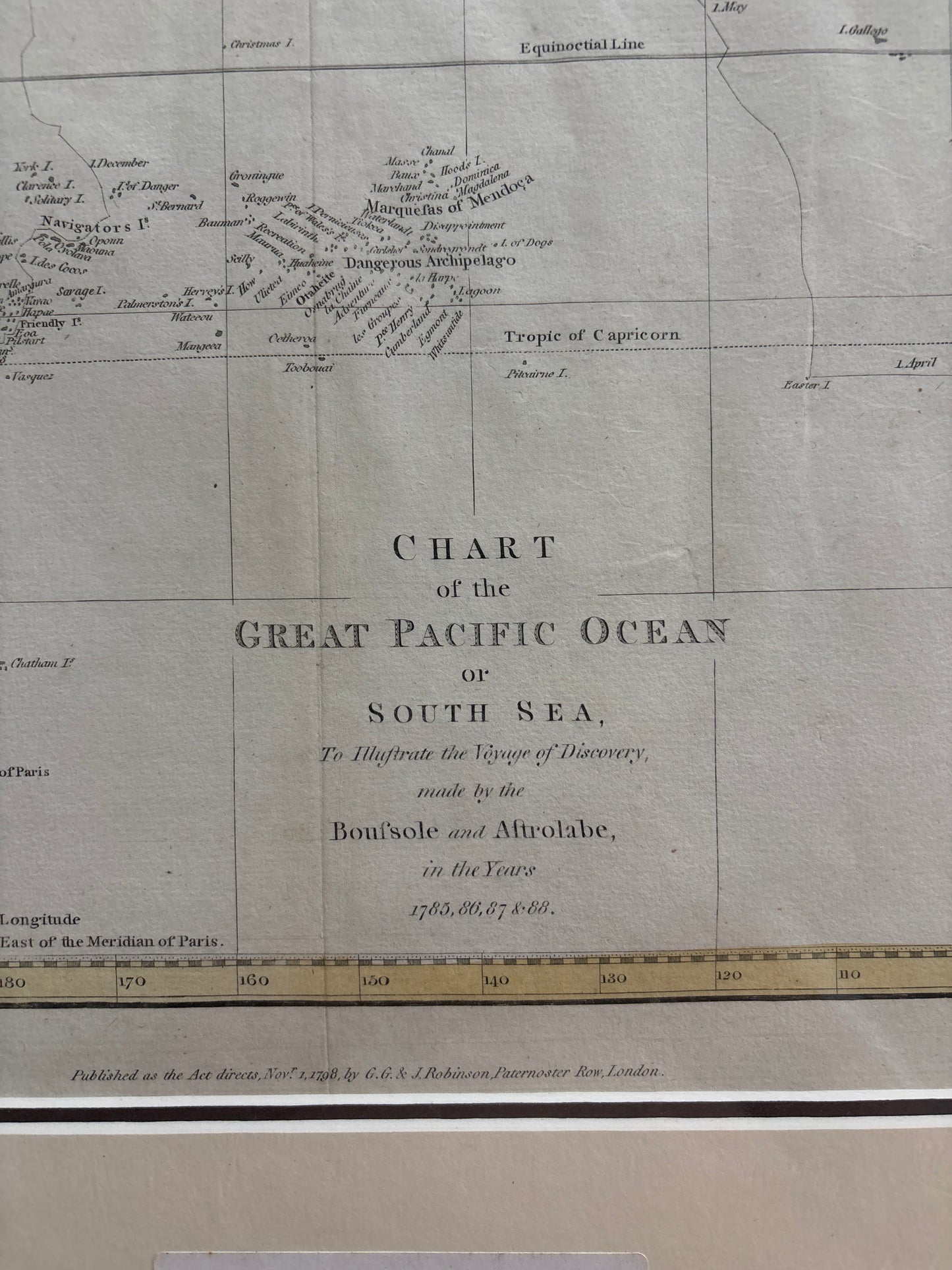 Great Pacific Ocean - Pérouse 1798
