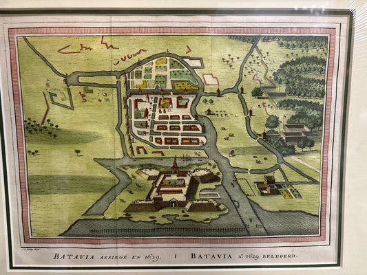 Batavia Assiegé en 1629 - van der Schley c. 1748-1750