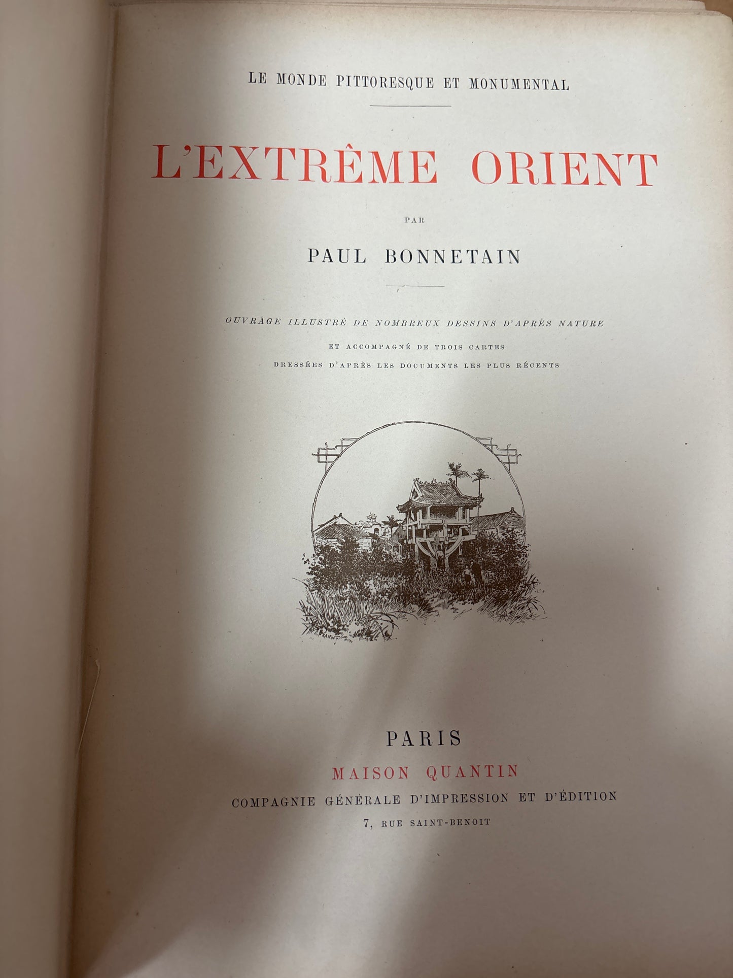 Bonnetain’s L'Extrême Orient - 1887