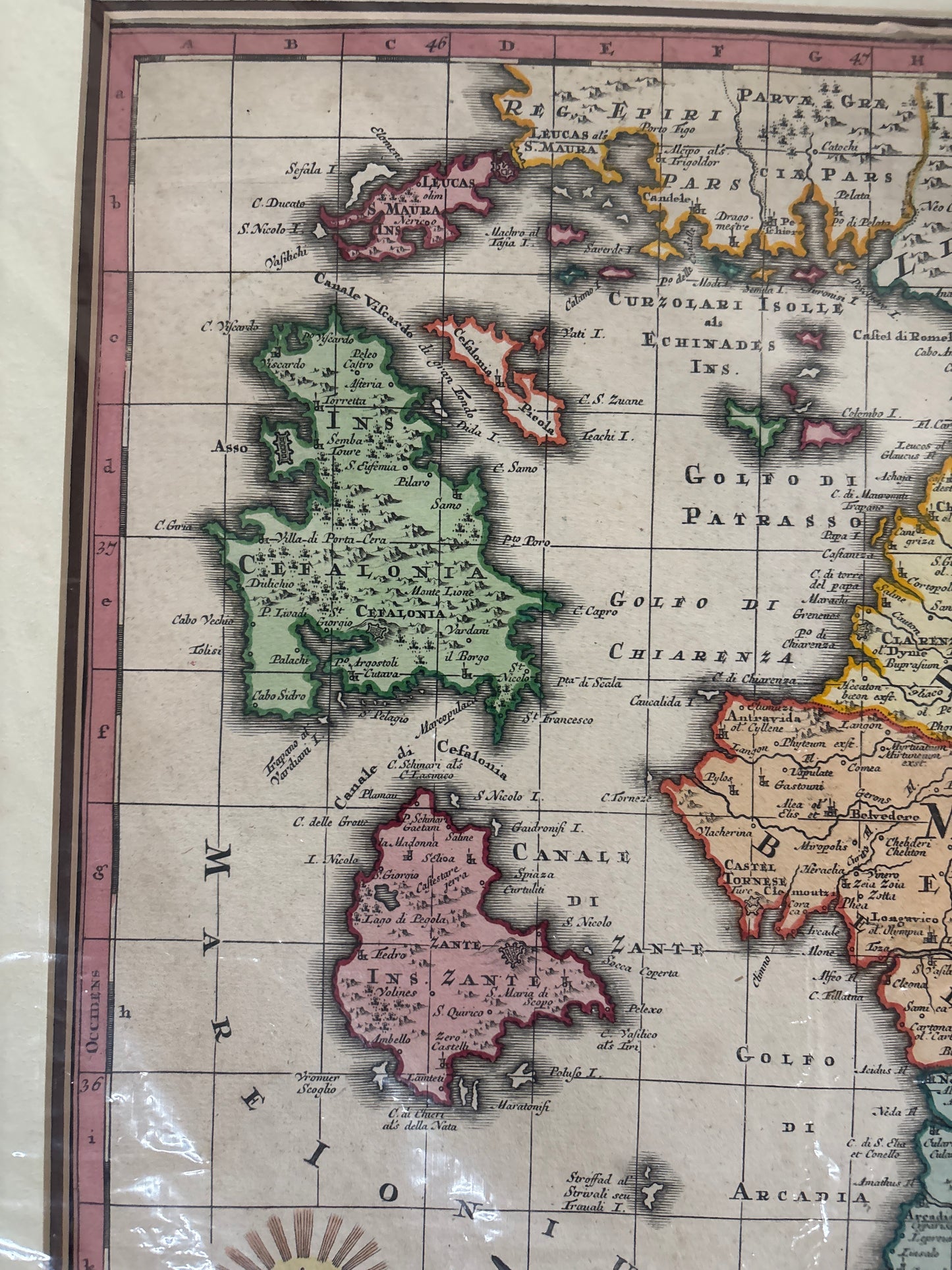 Morea -  Seutter c.1730