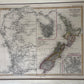 West Australia, New Seeland - Petermann 1880
