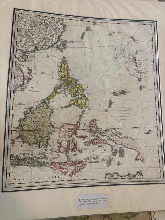 East Indies and Adjacent Islands - Homann c. 1712