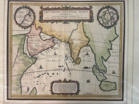 Erythraei Sive Rubri Maris Periplus (Voyage Around the Erythraean) - Ortelius c.1597