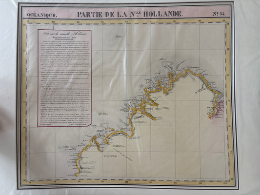 Western Australia - Vandermaelen 1827