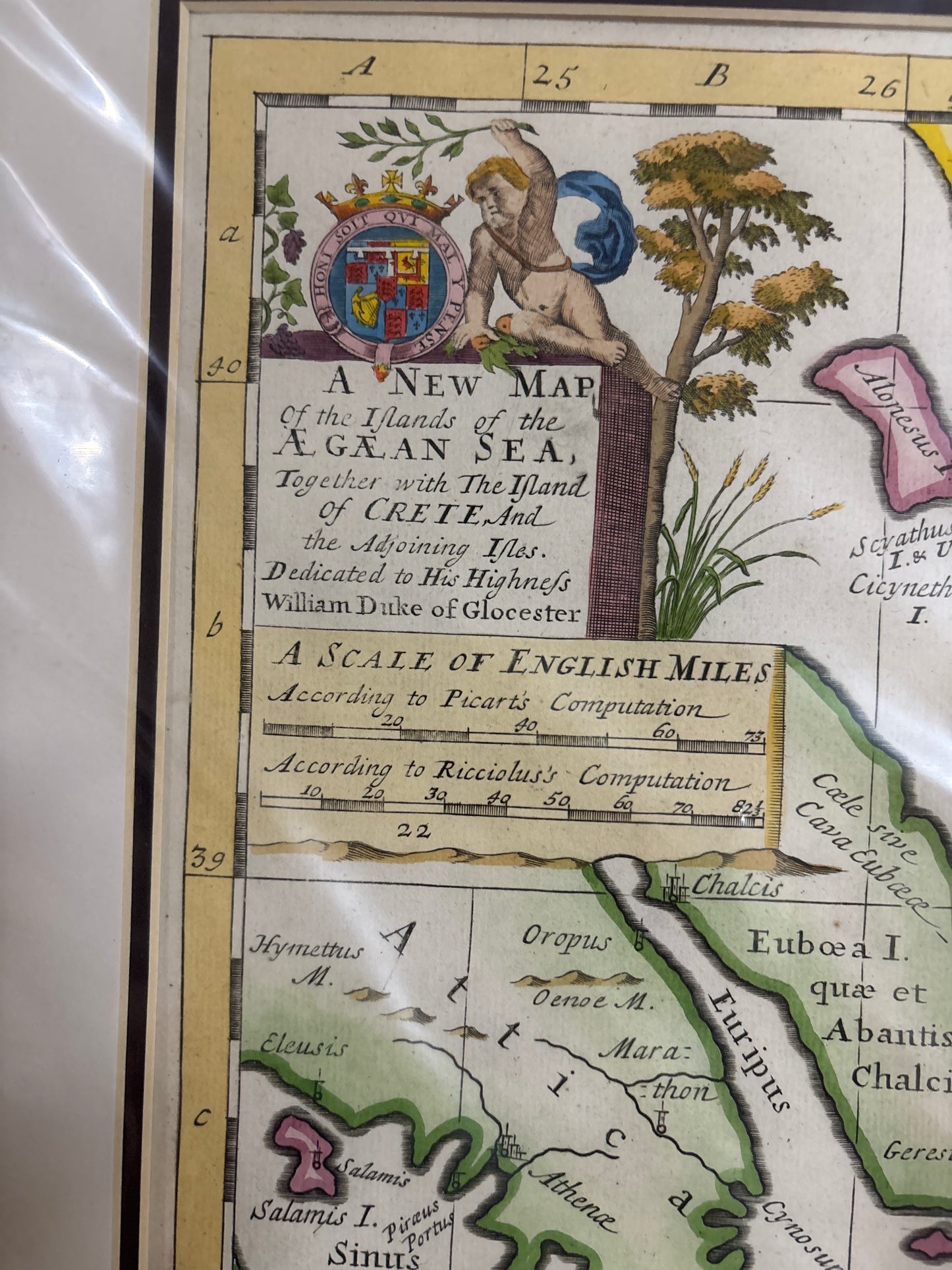Aegean sea & Crete - Wells 1700