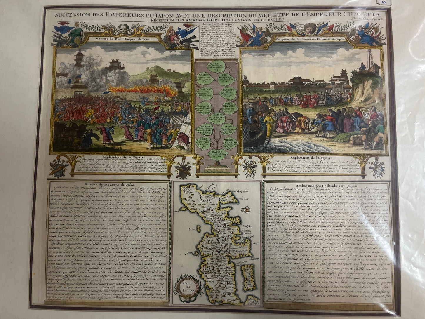 Emperors of Japon - Châtelain c.1705