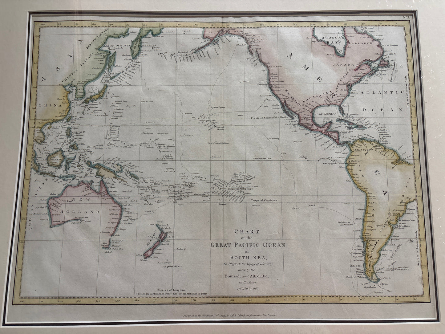 Great Pacific Ocean - Pérouse 1798