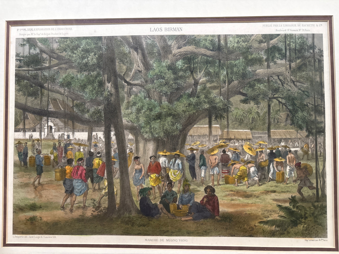 Market of Muong Yong (Laos) - 1873