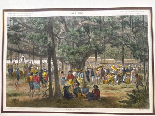 Market of Muong Yong (Laos) - 1873