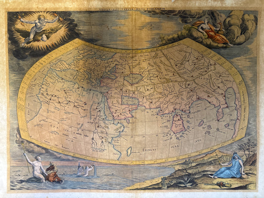 Universalis Tabula Iuxta Ptolemaeum - Mercator c. 1695