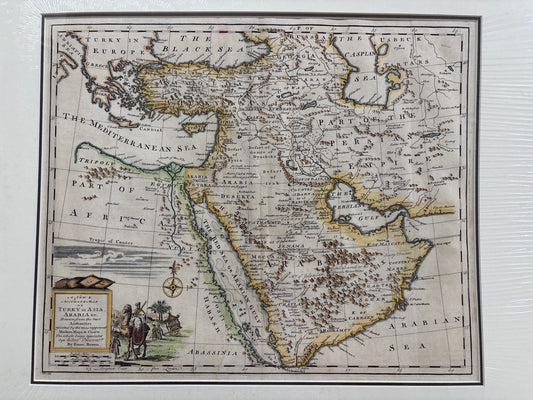 Ottoman Empire and Arabia - Bowen c.1744