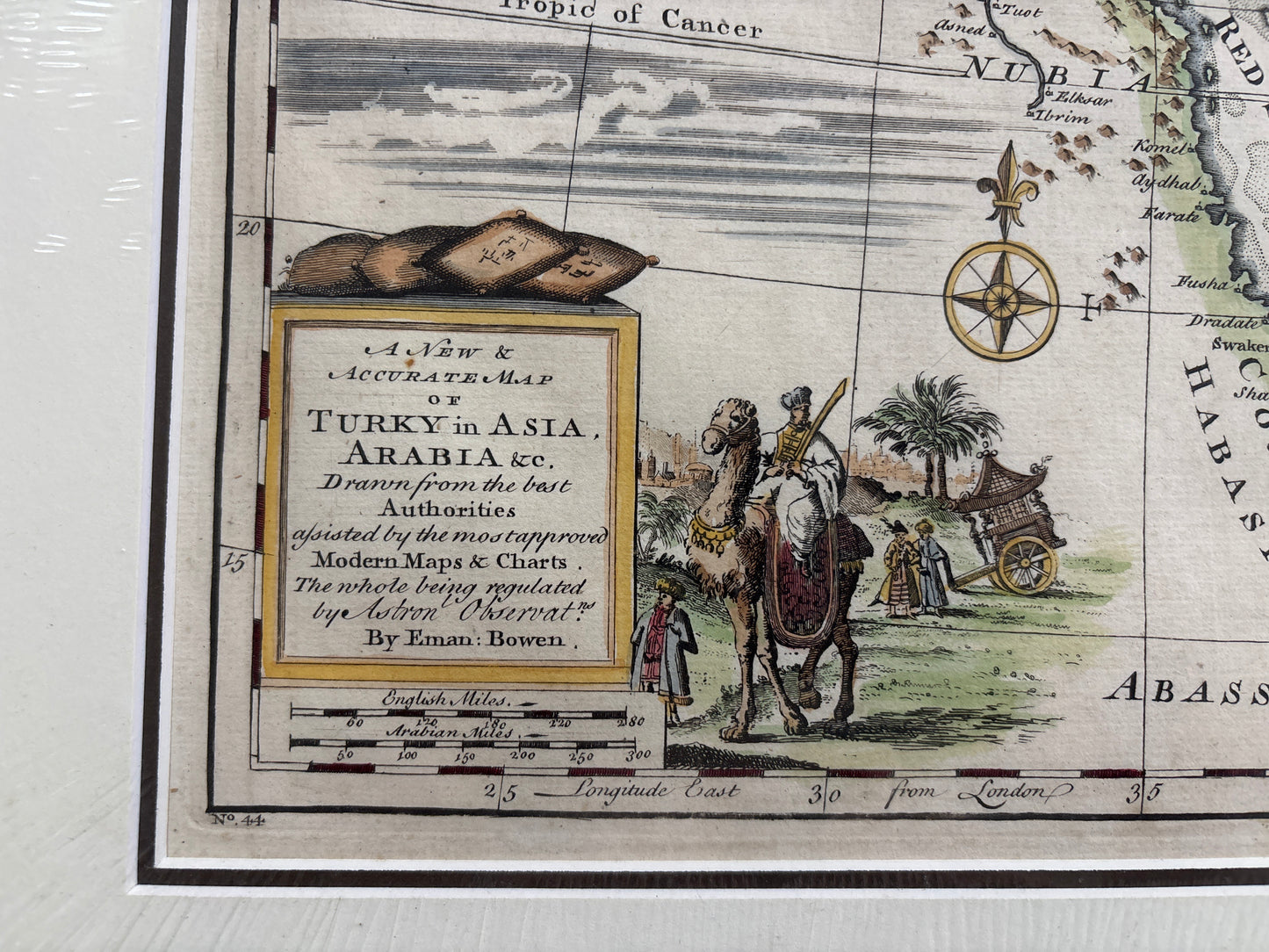 Ottoman Empire and Arabia - Bowen c.1744
