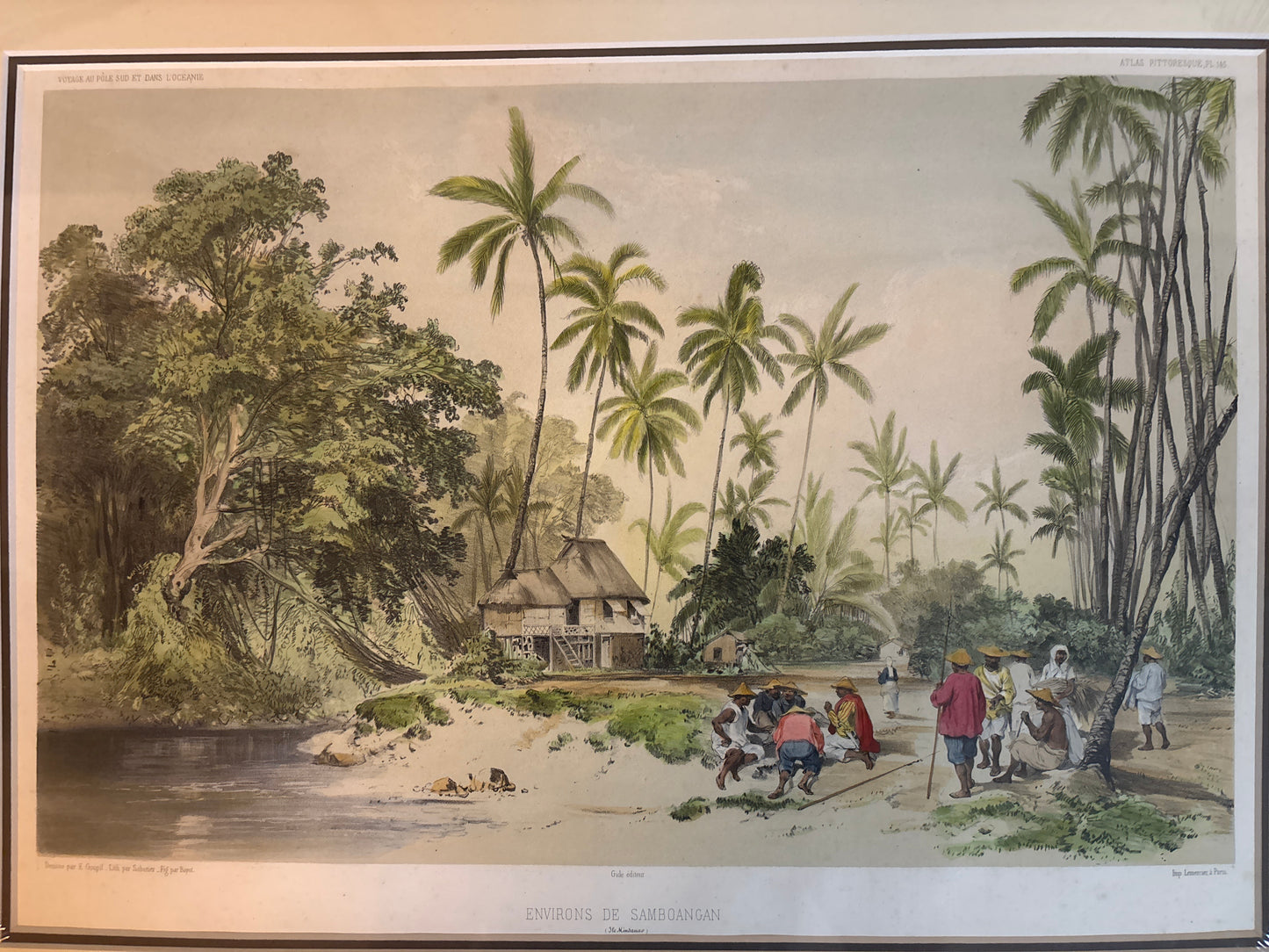 Environs de Samboangan - Goupil c.1842