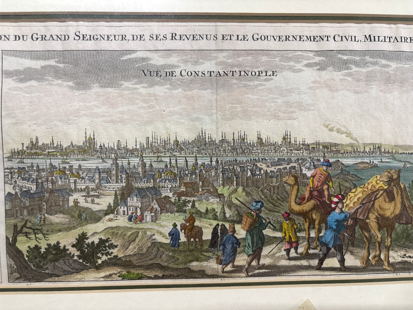 Panoramic Views of Constantinople -  Chatelain c.1705