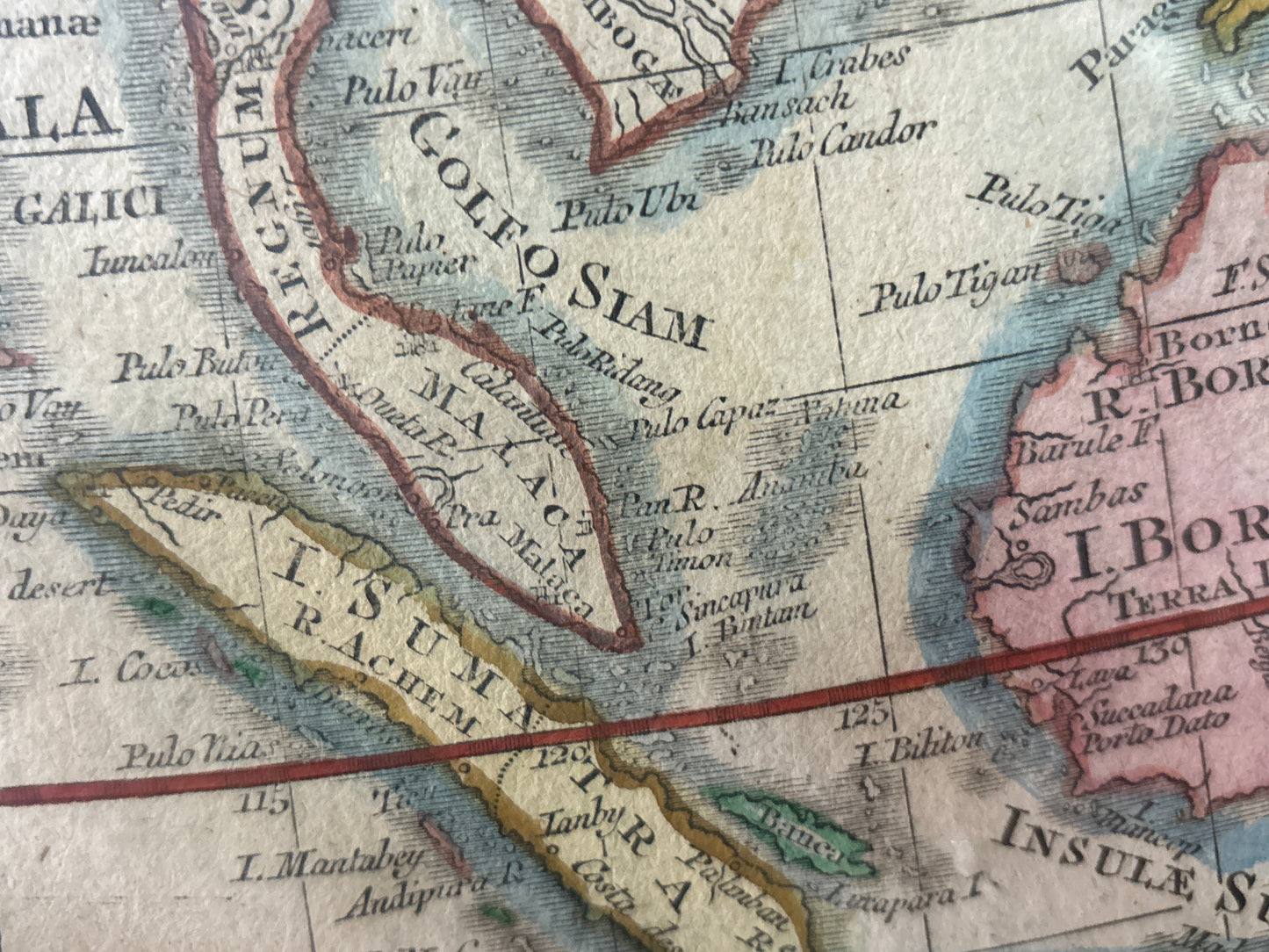 Asia Concinnata Secundum - Lotter c. 1770