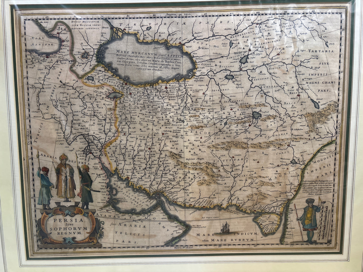 Persia Sive Sophorum Regnum - Janssonius c.1630