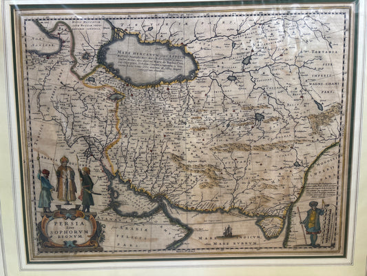 Persia Sive Sophorum Regnum - Janssonius c.1630