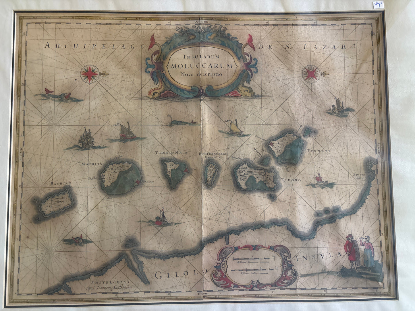 Moluccarum (Spice Islands) - Jansson c.1633