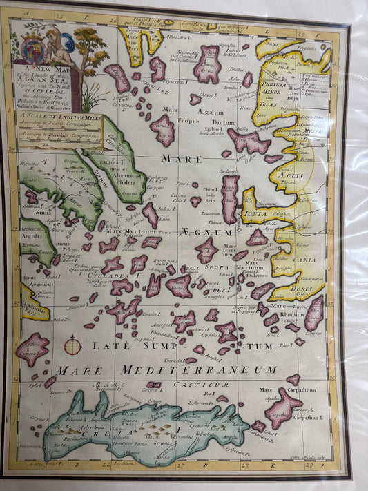 Aegean sea & Crete - Wells 1700